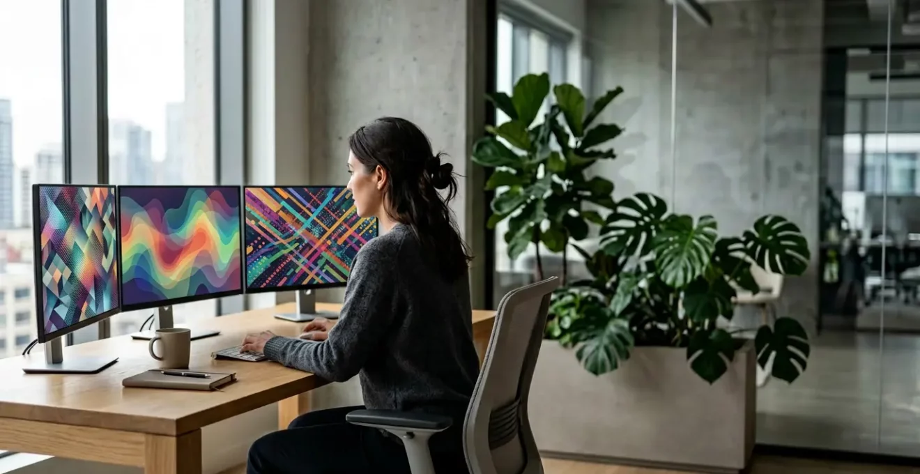 Analyse de données SEO sur plusieurs écrans montrant l'évolution du trafic après une Core Update