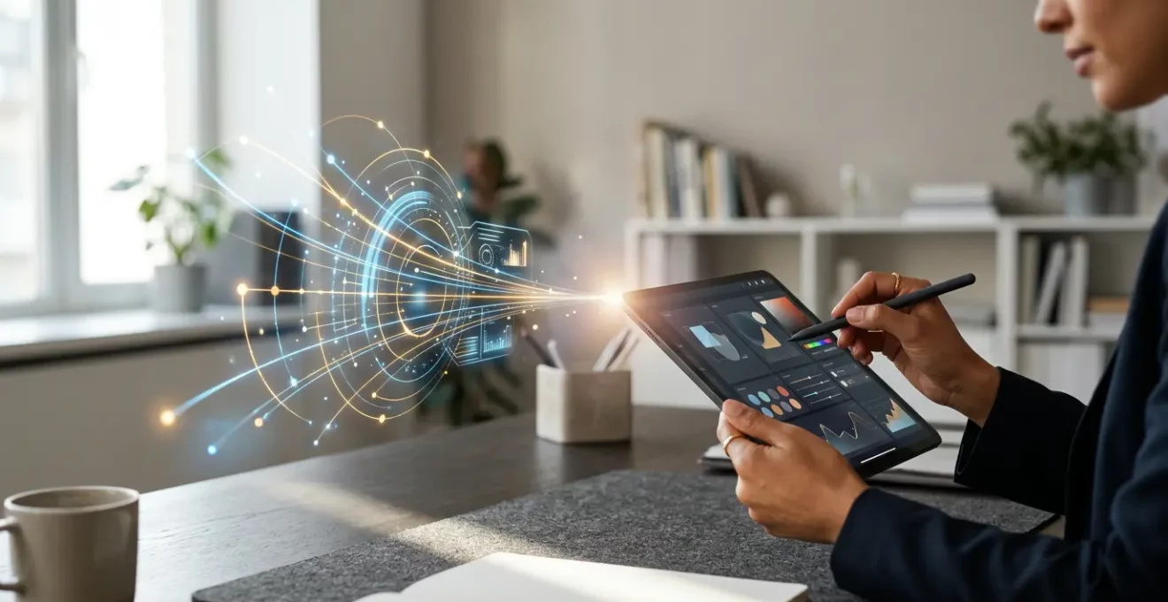 Équilibre harmonieux entre intelligence artificielle et créativité humaine dans la production de contenu SEO de qualité