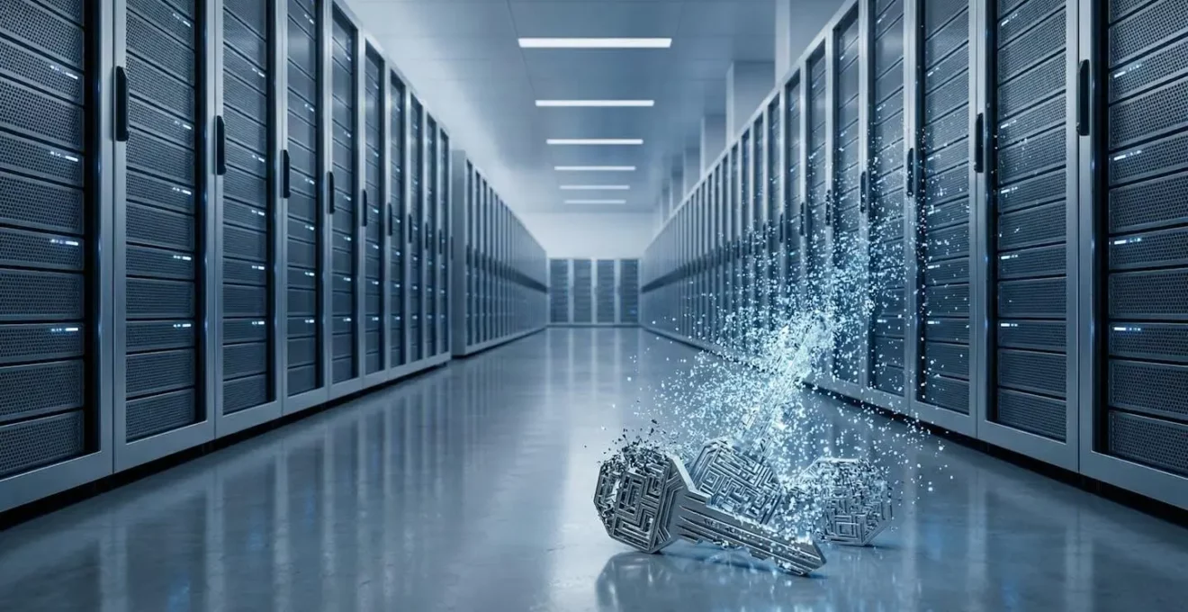 Visualisation du crypto-shredding avec clés de chiffrement et archives immuables